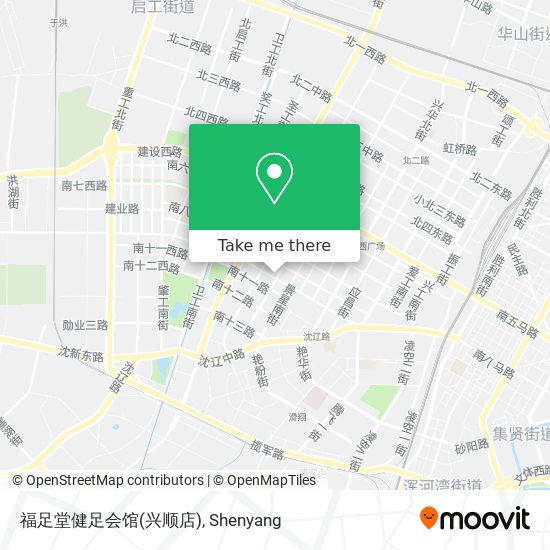 福足堂健足会馆(兴顺店) map