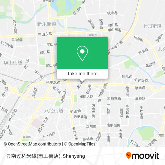 云南过桥米线(惠工街店) map