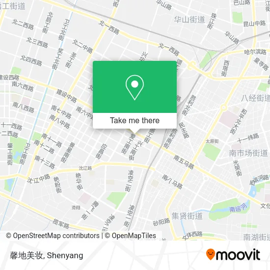 馨地美妆 map