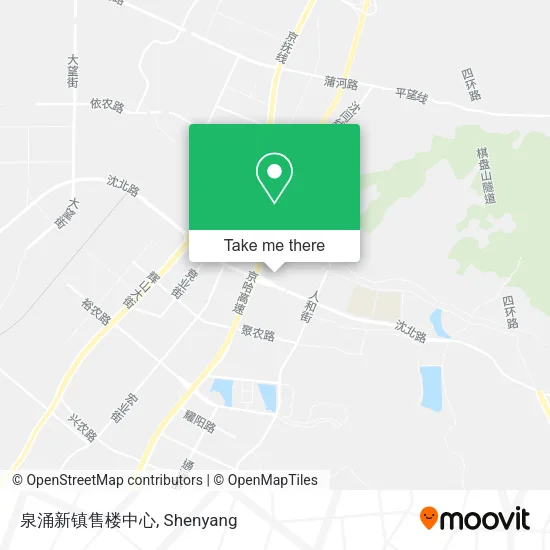 泉涌新镇售楼中心 map