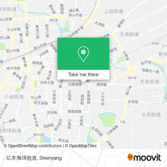 亿丰海绵批发 map