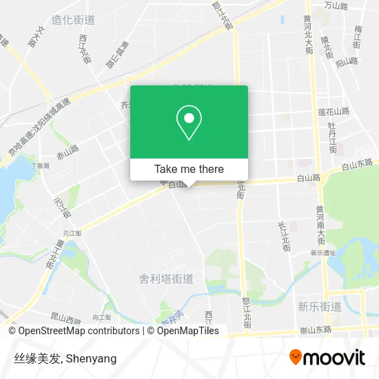丝缘美发 map