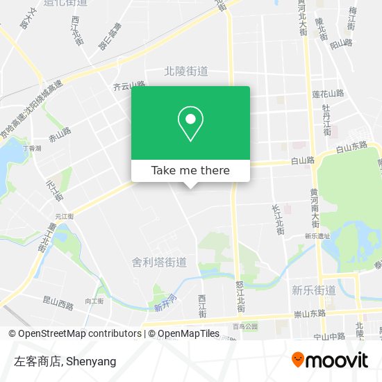左客商店 map