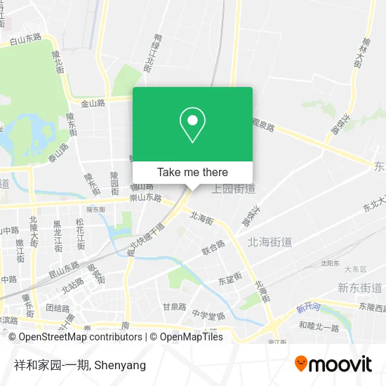 祥和家园-一期 map