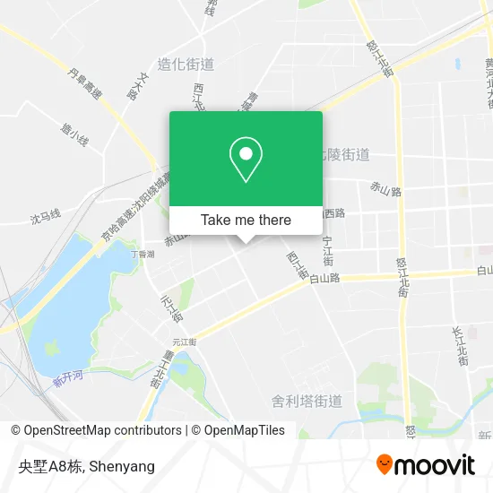 央墅A8栋 map