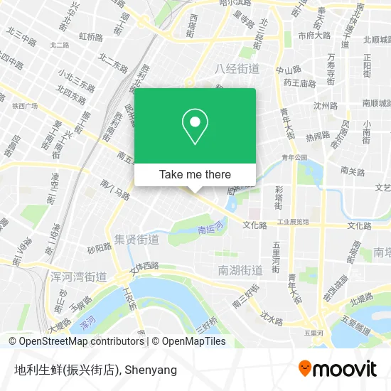 地利生鲜(振兴街店) map