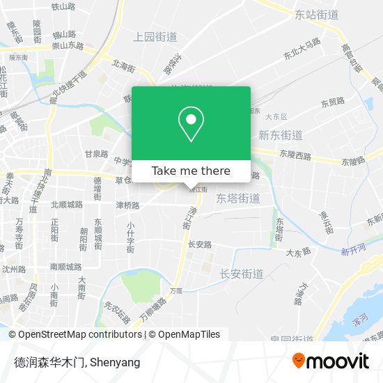 德润森华木门 map