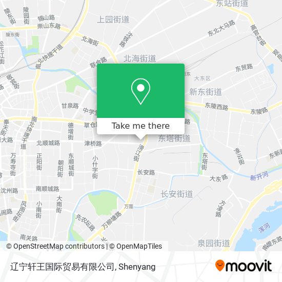 辽宁轩王国际贸易有限公司 map