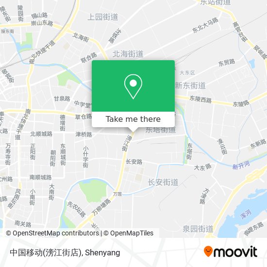 中国移动(滂江街店) map