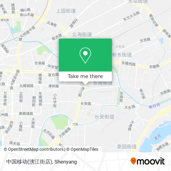 中国移动(滂江街店) map