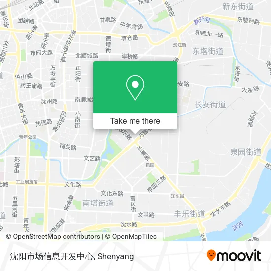 沈阳市场信息开发中心 map