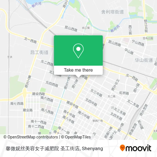 馨微妮丝美容女子减肥院  圣工街店 map