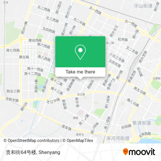 贵和街64号楼 map