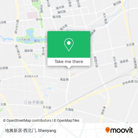 地雅新居-西北门 map