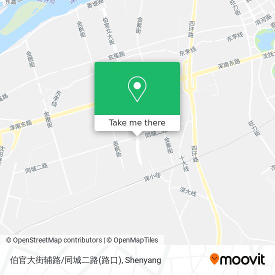 伯官大街辅路/同城二路(路口) map