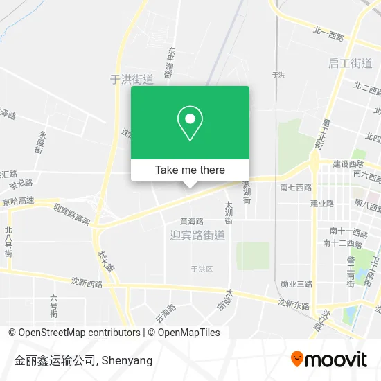 金丽鑫运输公司 map