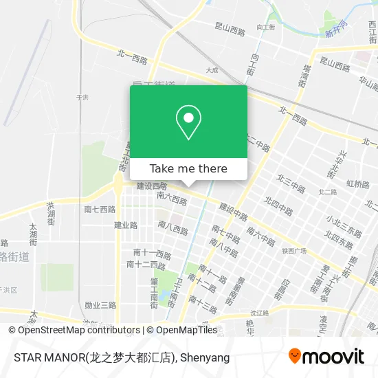 STAR MANOR(龙之梦大都汇店) map