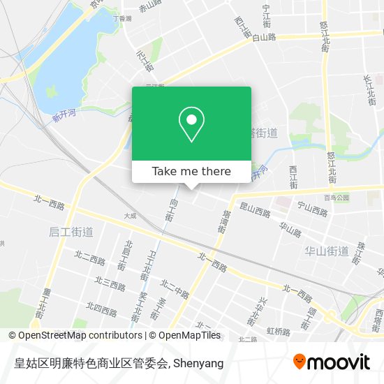 皇姑区明廉特色商业区管委会 map