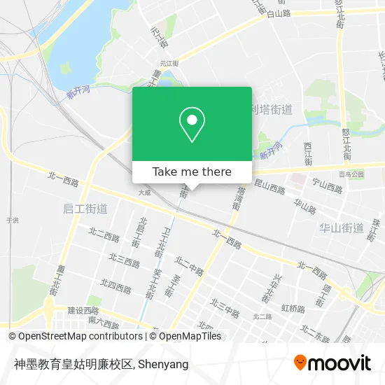 神墨教育皇姑明廉校区 map