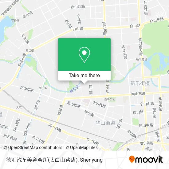 德汇汽车美容会所(太白山路店) map