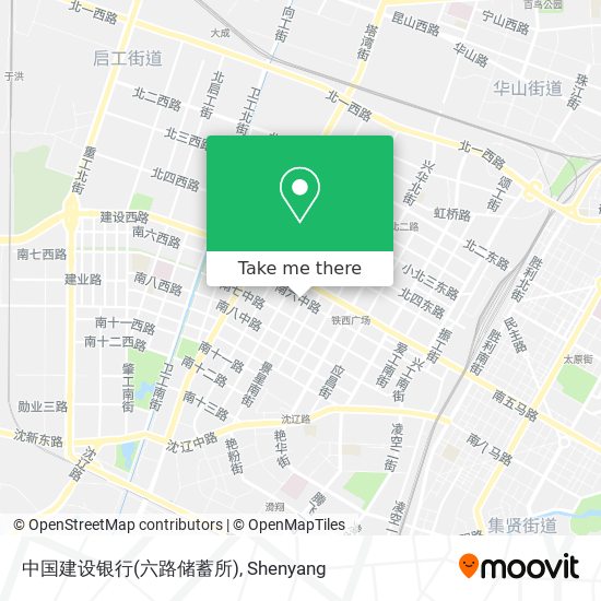 中国建设银行(六路储蓄所) map