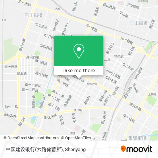 中国建设银行(六路储蓄所) map
