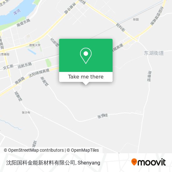 沈阳国科金能新材料有限公司 map