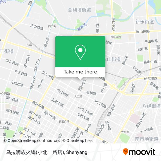 乌拉满族火锅(小北一路店) map