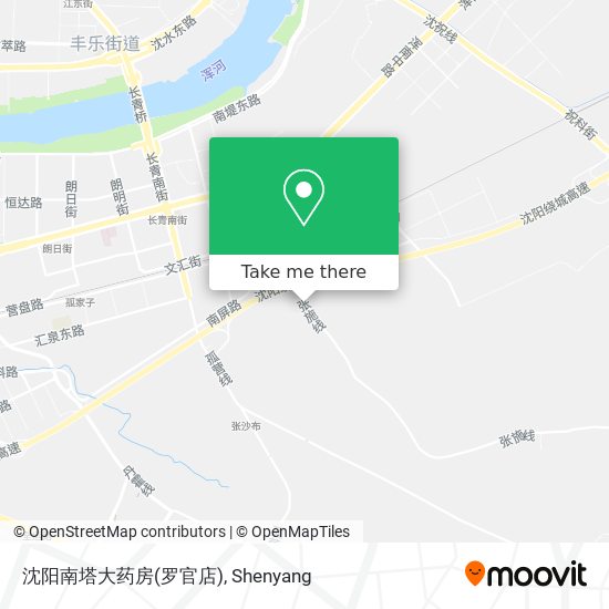 沈阳南塔大药房(罗官店) map