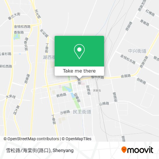 雪松路/海棠街(路口) map