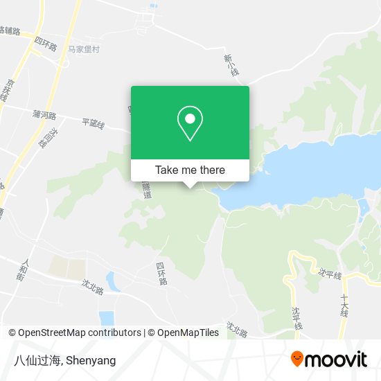 八仙过海 map
