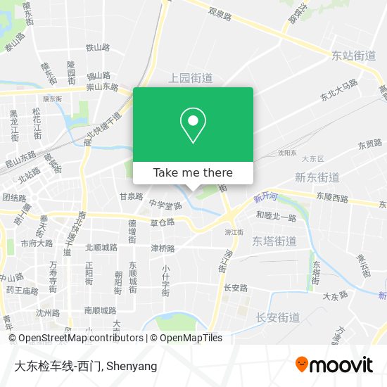 大东检车线-西门 map