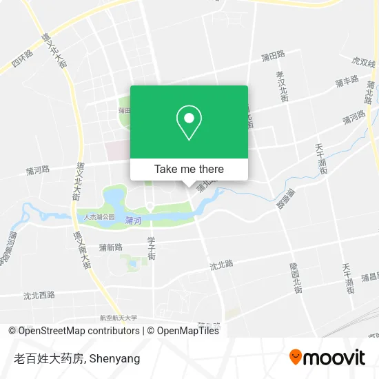 老百姓大药房 map