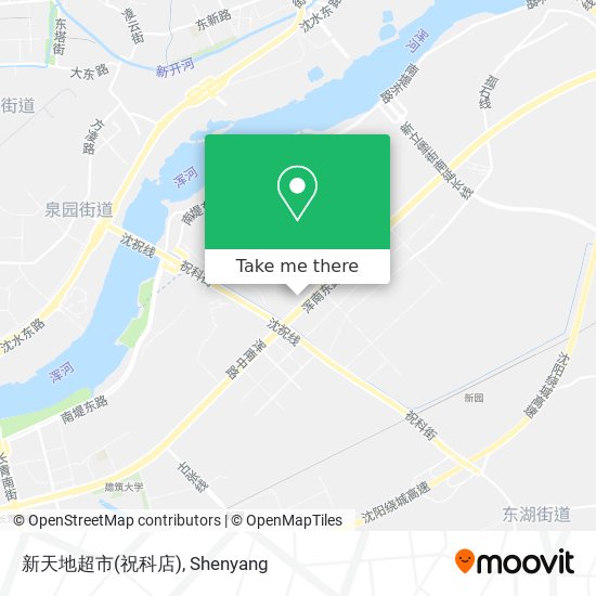 新天地超市(祝科店) map