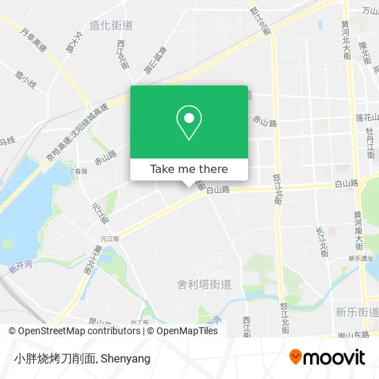 小胖烧烤刀削面 map