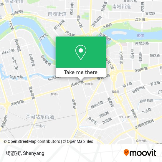 绮霞街 map