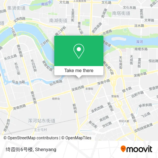 绮霞街6号楼 map
