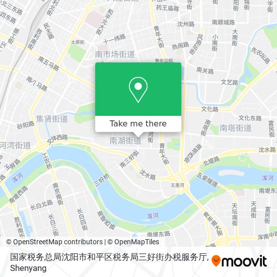国家税务总局沈阳市和平区税务局三好街办税服务厅 map