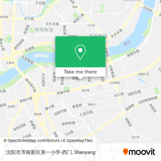 沈阳市浑南新区第一小学-西门 map