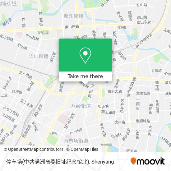 停车场(中共满洲省委旧址纪念馆北) map