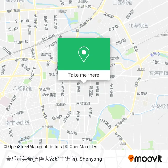 金乐活美食(兴隆大家庭中街店) map