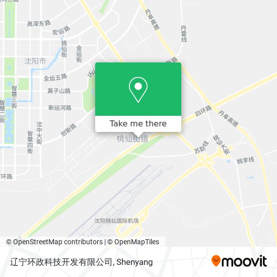 辽宁环政科技开发有限公司 map