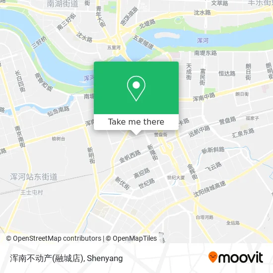 浑南不动产(融城店) map