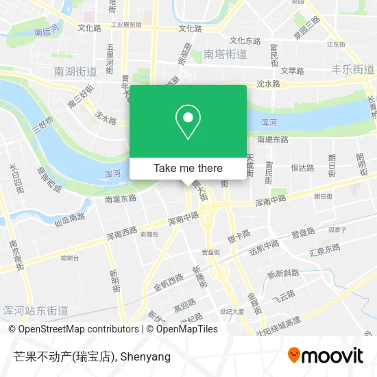 芒果不动产(瑞宝店) map