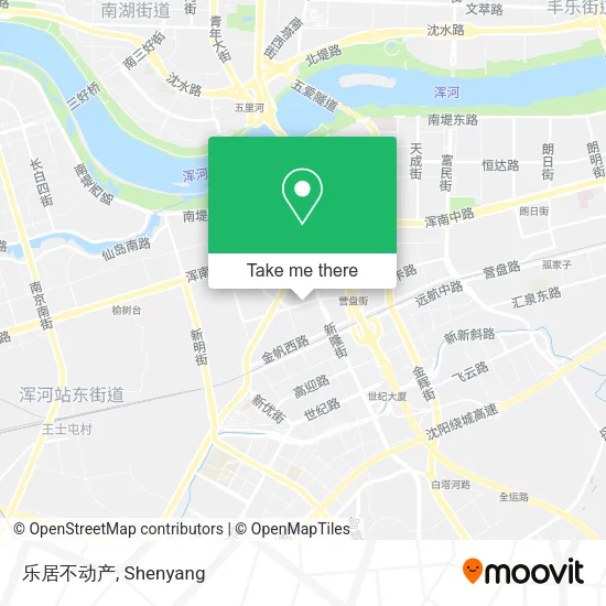 乐居不动产 map