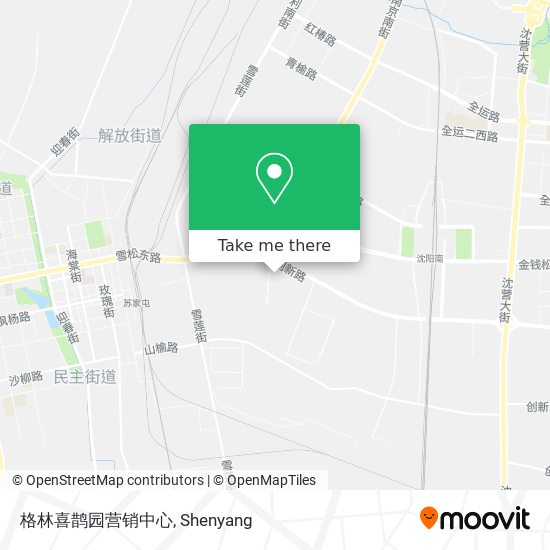 格林喜鹊园营销中心 map