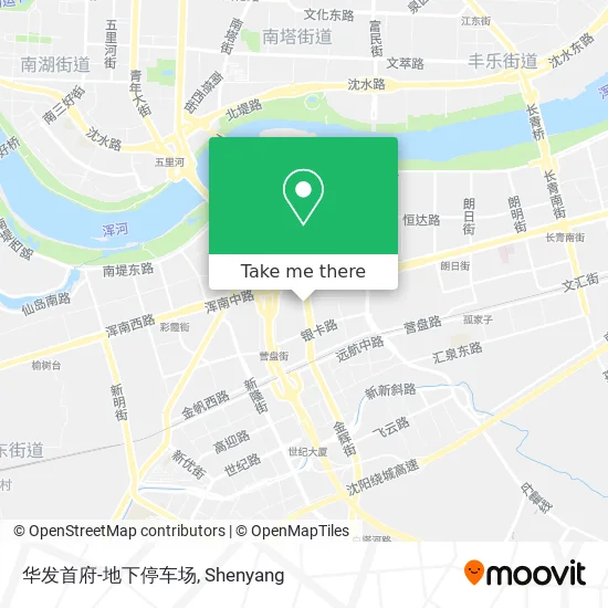 华发首府-地下停车场 map