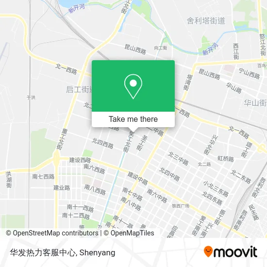 华发热力客服中心 map