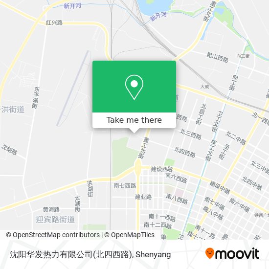 沈阳华发热力有限公司(北四西路) map