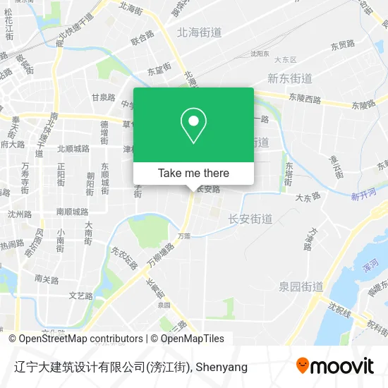 辽宁大建筑设计有限公司(滂江街) map